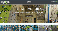 Desktop Screenshot of climbcityrock.com